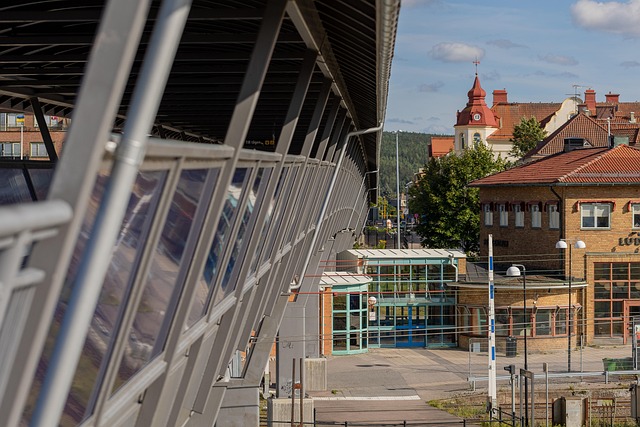 skleněné zábradlí